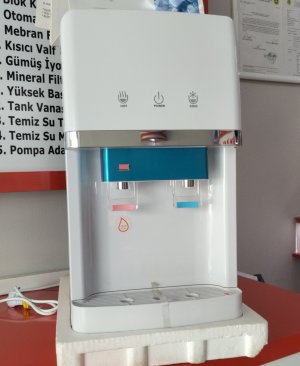 AQUABİR CS-07 MİNİ ARITMALI TEZGAHÜSTÜ ARITMALI SU SEBİLİ